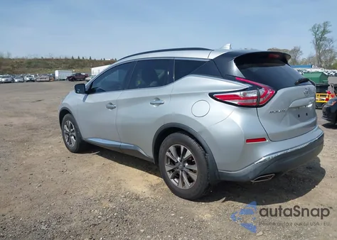 2017 Nissan Murano Sv z USA, uszkodzony, nr VIN 5N1AZ2MH2HN107826